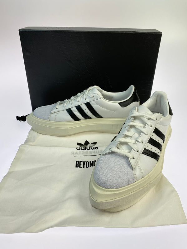 【中古品】【メンズ】 ADIDAS アディダス ×BEYONCE ビヨンセ FY7730 SUPERSTAR 靴 シューズ スニーカー 161-260517-AS-24-min サイズ：27.5cm カラー：ホワイト/ブラック 万代Net店