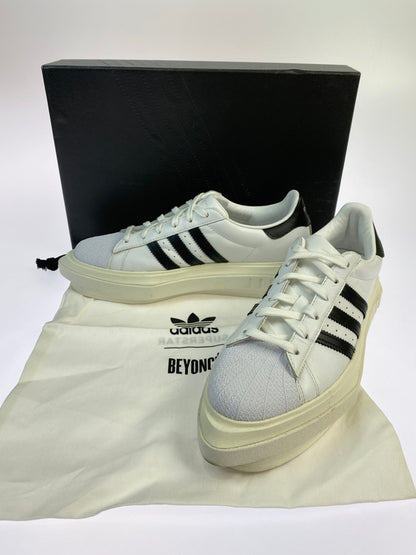 【中古品】【メンズ】 ADIDAS アディダス ×BEYONCE ビヨンセ FY7730 SUPERSTAR 靴 シューズ スニーカー 161-260517-AS-24-min サイズ：27.5cm カラー：ホワイト/ブラック 万代Net店