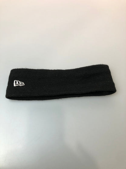 【中古品】【メンズ/レディース】 SUPREME シュプリーム × NEW ERA ニューエラ CLASSIC LOGO HEADBAND 15FW クラシック ロゴ ヘッドバンド ヘアアクセサリー 汗止め 185-260519-em-25-min カラー：ブラック 万代Net店