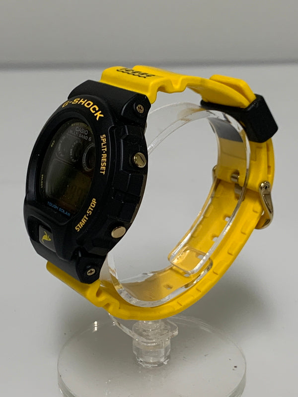 【中古品】【メンズ】 G-SHOCK ジーショック DIGITAL GW-6902K-9JR LOVE THE SEA AND THE EARTH イルクジ 2018 電波ソーラー デジタル腕時計 ウォッチ 196-260512-em-37-min カラー：ブラック/イエロー 万代Net店