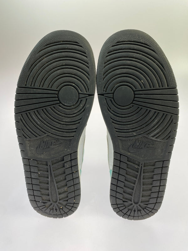 【現状渡し品】【メンズ】 NIKE ナイキ 554724-132 AIR JORDAN 1 MID 靴 シューズ スニーカー 160-260517-AS-21-min サイズ：29cm カラー：ホワイト/ブラック/ミントグリーン 万代Net店