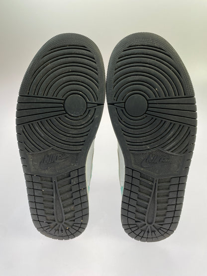 【現状渡し品】【メンズ】 NIKE ナイキ 554724-132 AIR JORDAN 1 MID 靴 シューズ スニーカー 160-260517-AS-21-min サイズ：29cm カラー：ホワイト/ブラック/ミントグリーン 万代Net店