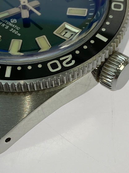 【中古品】【メンズ】 HEIMDALLR ハイムダル DIVER’S 300m アナログ 自動巻き 腕時計 HAS-H8 ダイバーズ ウォッチ メンズ 197-260512-em-19-min カラー：グリーン系 万代Net店