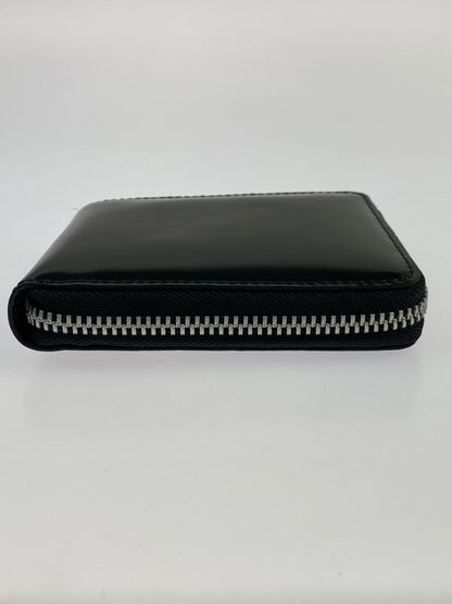 【中古品】【メンズ/レディース】 COMME DES GARCONS コムデギャルソン GOLD LINE WALLET BLACK SILVER ゴールドライン ウォレット 二つ折り財布 200-260512-em-12-min カラー：ブラック/シルバー 万代Net店