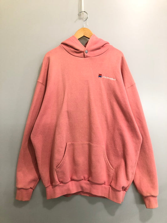 【中古品】【メンズ】 PALEDUSK パレスダスク × KEBOZ ケボズ 刺繍 HOODIE PINK メンズ フーディー パーカー トップス 142-260512-em-56-min サイズ：XL カラー：サーモンピンク 万代Net店