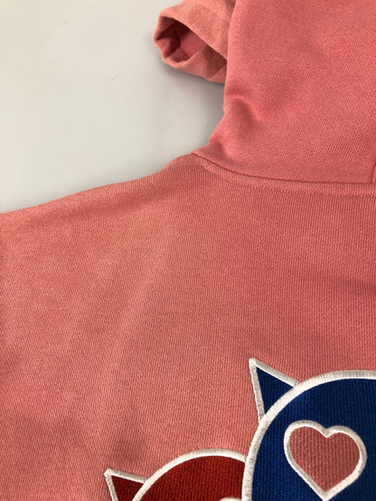 【中古品】【メンズ】 PALEDUSK パレスダスク × KEBOZ ケボズ 刺繍 HOODIE PINK メンズ フーディー パーカー トップス 142-260512-em-56-min サイズ：XL カラー：サーモンピンク 万代Net店