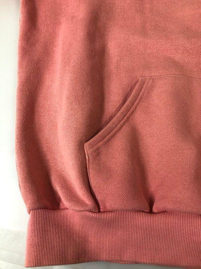 【中古品】【メンズ】 PALEDUSK パレスダスク × KEBOZ ケボズ 刺繍 HOODIE PINK メンズ フーディー パーカー トップス 142-260512-em-56-min サイズ：XL カラー：サーモンピンク 万代Net店