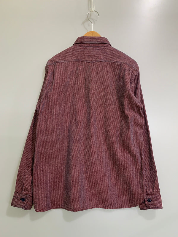 【中古品】【メンズ】 SUGAR CANE シュガーケーン SC28283 LS WORK SHIRT ワークシャツ 145-260516-zi-06-min サイズ：M 万代Net店