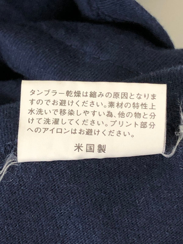 【中古品】【メンズ】 SUN-SURF サンサーフ USA製 UKULELE＆LEIS SS TEE アメリカ製 半袖Tシャツ メンズ トップス 145-260512-em-64-min サイズ：M カラー：ネイビー 万代Net店