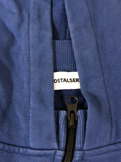 【中古品】【メンズ】 FFFPOSTALSERVICE トリプルエフポスタルサービス WAVE ZIP PARKA NAVY ウェーブ ジップ パーカー メンズ トップス 141-260512-em-40-min サイズ：M カラー：ネイビーブルー 万代Net店