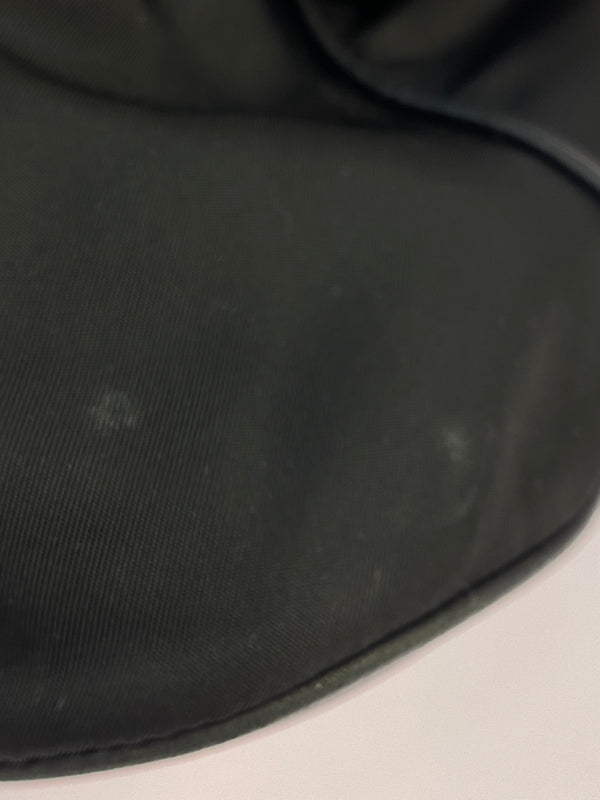 【中古品】【レディース】 PRADA プラダ NYLON LEATHER 2WAY HAND BAG 1BB912 ナイロン レザー ツーウェイ ハンドバッグ ショルダーバッグ カバン 180-260521-em-11-min カラー：ブラック 万代Net店