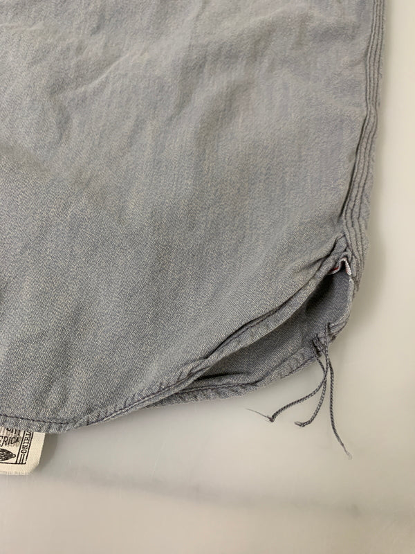 【中古品】【メンズ】 PHERROW'S フェローズ シャンブレーワークシャツ 145-260516-zi-07-min サイズ：38 カラー：ライトグレー系 万代Net店