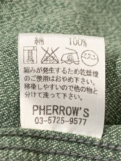 【中古品】【メンズ】 PHERROW'S フェローズ シャンブレーワークシャツ 145-260516-zi-08-min サイズ：38 カラー：グリーン系 万代Net店