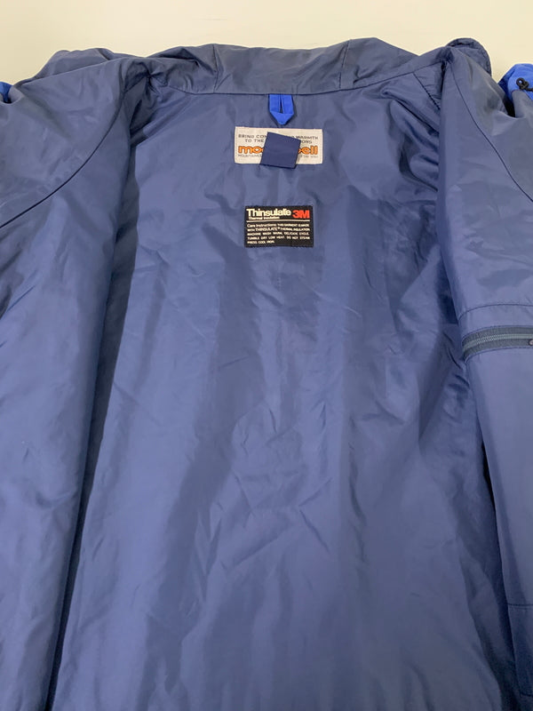 【現状渡し品】【メンズ】 MONT-BELL モンベル 80-90S MOUNTAIN JACKET マウンテンジャケット 144-260516-zi-18-min サイズ：XL カラー：ブルー/グレー 万代Net店