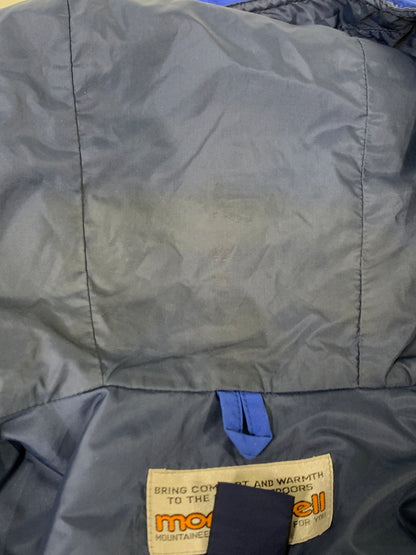 【現状渡し品】【メンズ】 MONT-BELL モンベル 80-90S MOUNTAIN JACKET マウンテンジャケット 144-260516-zi-18-min サイズ：XL カラー：ブルー/グレー 万代Net店