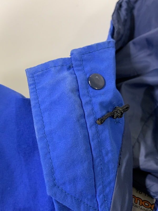 【現状渡し品】【メンズ】 MONT-BELL モンベル 80-90S MOUNTAIN JACKET マウンテンジャケット 144-260516-zi-18-min サイズ：XL カラー：ブルー/グレー 万代Net店