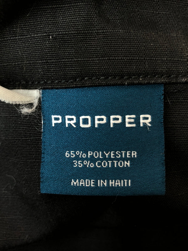 【中古品】【メンズ】 PROPPER プロッパー BDU JACKET ミリタリー ジャケット 長袖 ボタンダウン シャツ メンズ サバゲー 145-260515-em-31-min カラー：ブラック 万代Net店