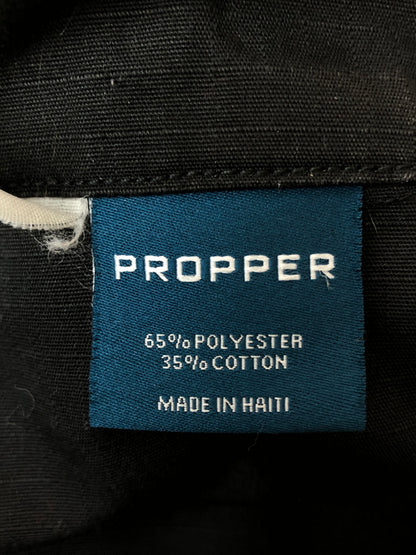 【中古品】【メンズ】 PROPPER プロッパー BDU JACKET ミリタリー ジャケット 長袖 ボタンダウン シャツ メンズ サバゲー 145-260515-em-31-min カラー：ブラック 万代Net店