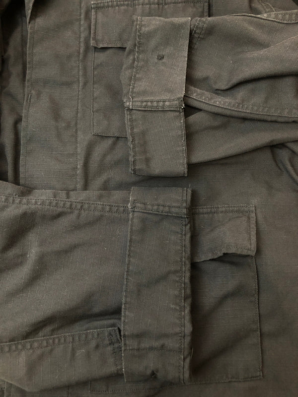【中古品】【メンズ】 PROPPER プロッパー BDU JACKET ミリタリー ジャケット 長袖 ボタンダウン シャツ メンズ サバゲー 145-260515-em-31-min カラー：ブラック 万代Net店