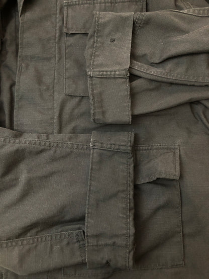 【中古品】【メンズ】 PROPPER プロッパー BDU JACKET ミリタリー ジャケット 長袖 ボタンダウン シャツ メンズ サバゲー 145-260515-em-31-min カラー：ブラック 万代Net店