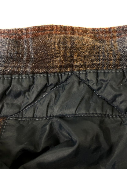 【現状渡し品】【メンズ】 PENDLETON ペンドルトン 70S WEATERN WOOL SHIRT 70年代 ウエスタン ウールシャツ メンズ トップス ヴィンテージ 146-260512-em-46-min サイズ：XL カラー：ブラウン系 万代Net店
