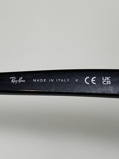 【中古品】【メンズ】 RAY-BAN レイバン ウェリントン サングラス RB4258-F 52□20-150 203-260512-em-33-min カラー：ブラック 万代Net店