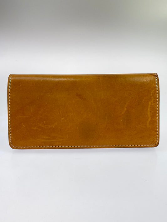 【中古品】【メンズ】 DOLCE VITA ドルチェヴィータ LEATHER LONG WALLET CAMEL レザー ロングウォレット 長財布 革 200-260512-em-13-min カラー：キャメル 万代Net店