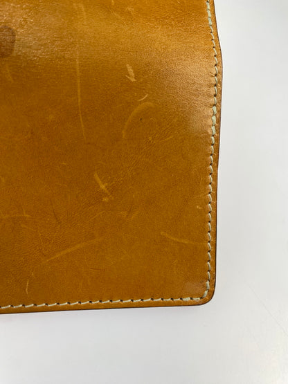 【中古品】【メンズ】 DOLCE VITA ドルチェヴィータ LEATHER LONG WALLET CAMEL レザー ロングウォレット 長財布 革 200-260512-em-13-min カラー：キャメル 万代Net店