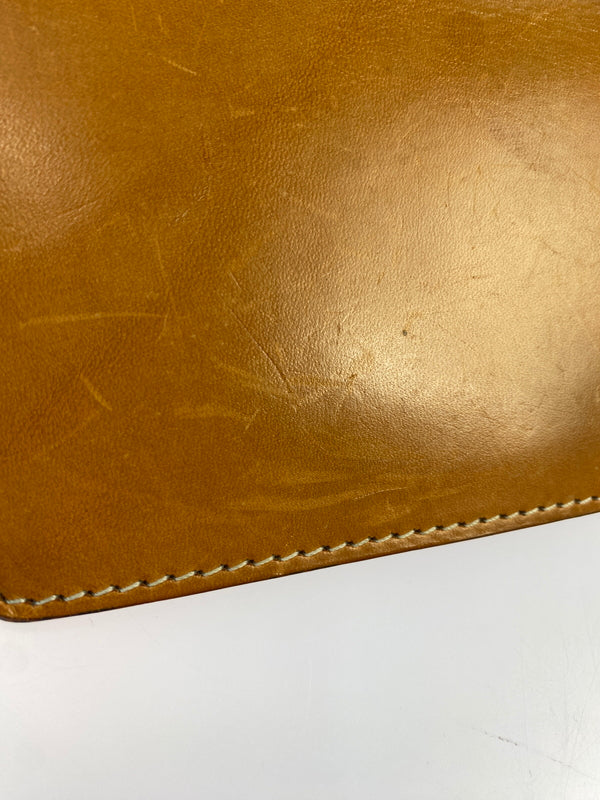 【中古品】【メンズ】 DOLCE VITA ドルチェヴィータ LEATHER LONG WALLET CAMEL レザー ロングウォレット 長財布 革 200-260512-em-13-min カラー：キャメル 万代Net店
