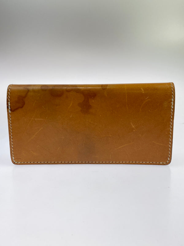 【中古品】【メンズ】 DOLCE VITA ドルチェヴィータ LEATHER LONG WALLET CAMEL レザー ロングウォレット 長財布 革 200-260512-em-13-min カラー：キャメル 万代Net店