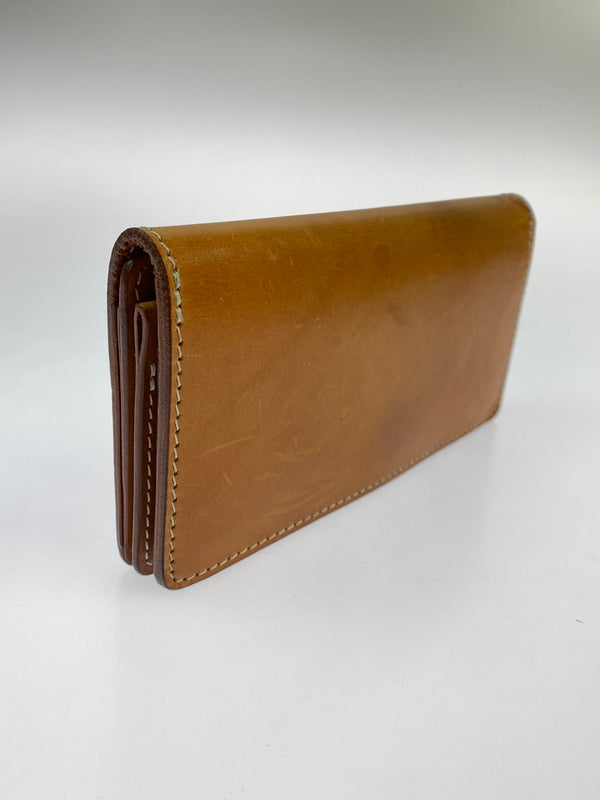 【中古品】【メンズ】 DOLCE VITA ドルチェヴィータ LEATHER LONG WALLET CAMEL レザー ロングウォレット 長財布 革 200-260512-em-13-min カラー：キャメル 万代Net店