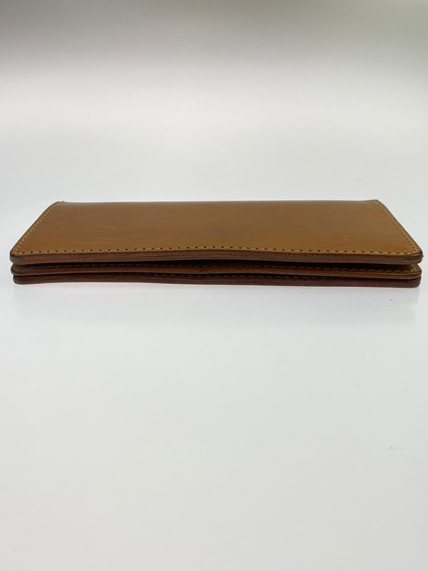 【中古品】【メンズ】 DOLCE VITA ドルチェヴィータ LEATHER LONG WALLET CAMEL レザー ロングウォレット 長財布 革 200-260512-em-13-min カラー：キャメル 万代Net店