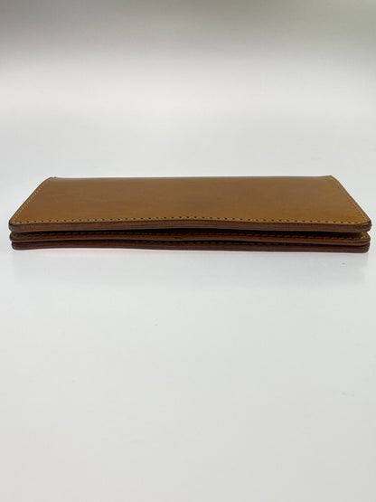 【中古品】【メンズ】 DOLCE VITA ドルチェヴィータ LEATHER LONG WALLET CAMEL レザー ロングウォレット 長財布 革 200-260512-em-13-min カラー：キャメル 万代Net店
