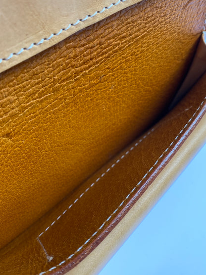 【中古品】【メンズ】 DOLCE VITA ドルチェヴィータ LEATHER LONG WALLET CAMEL レザー ロングウォレット 長財布 革 200-260512-em-13-min カラー：キャメル 万代Net店