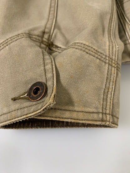 【中古品】【メンズ】 L.L.BEAN エルエルビーン WORK JACKET ワークジャケット 144-260516-zi-05-min サイズ：M カラー：ベージュ系 万代Net店