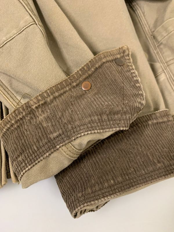 【中古品】【メンズ】 L.L.BEAN エルエルビーン WORK JACKET ワークジャケット 144-260516-zi-05-min サイズ：M カラー：ベージュ系 万代Net店