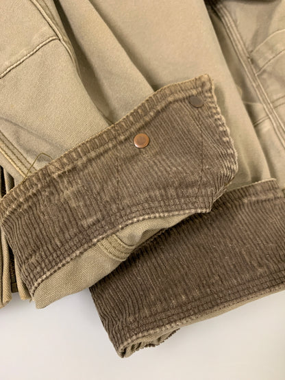 【中古品】【メンズ】 L.L.BEAN エルエルビーン WORK JACKET ワークジャケット 144-260516-zi-05-min サイズ：M カラー：ベージュ系 万代Net店
