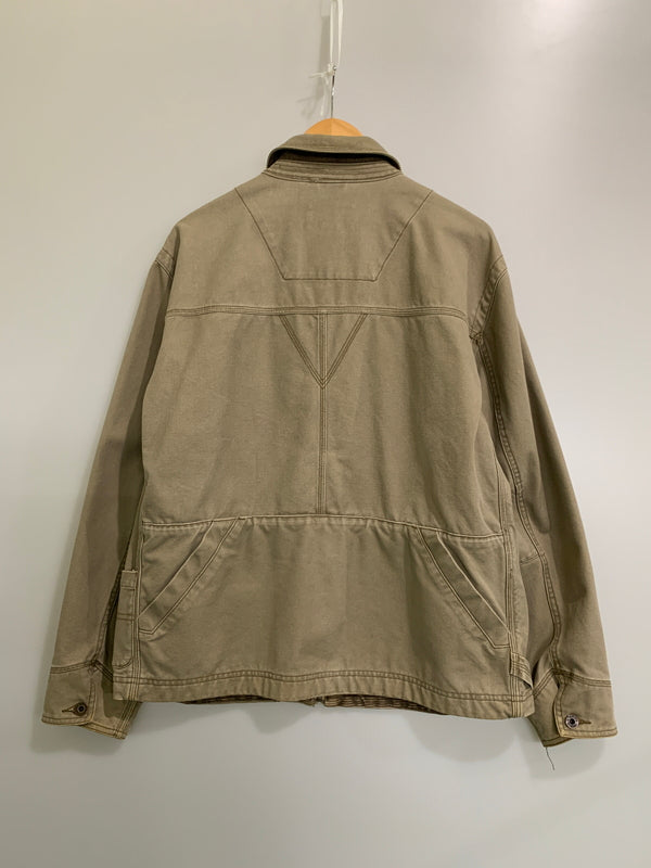 【中古品】【メンズ】 L.L.BEAN エルエルビーン WORK JACKET ワークジャケット 144-260516-zi-05-min サイズ：M カラー：ベージュ系 万代Net店