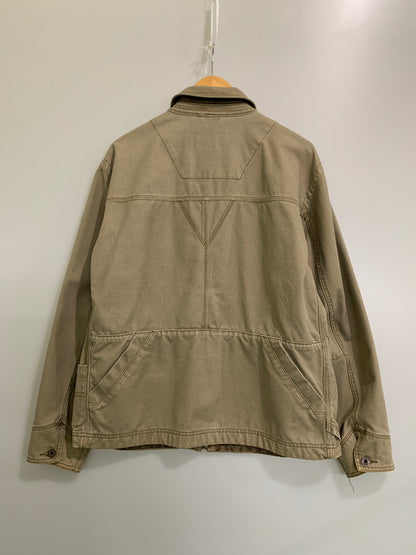【中古品】【メンズ】 L.L.BEAN エルエルビーン WORK JACKET ワークジャケット 144-260516-zi-05-min サイズ：M カラー：ベージュ系 万代Net店