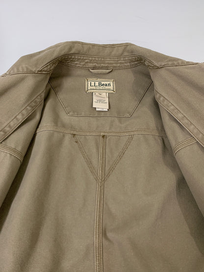 【中古品】【メンズ】 L.L.BEAN エルエルビーン WORK JACKET ワークジャケット 144-260516-zi-05-min サイズ：M カラー：ベージュ系 万代Net店