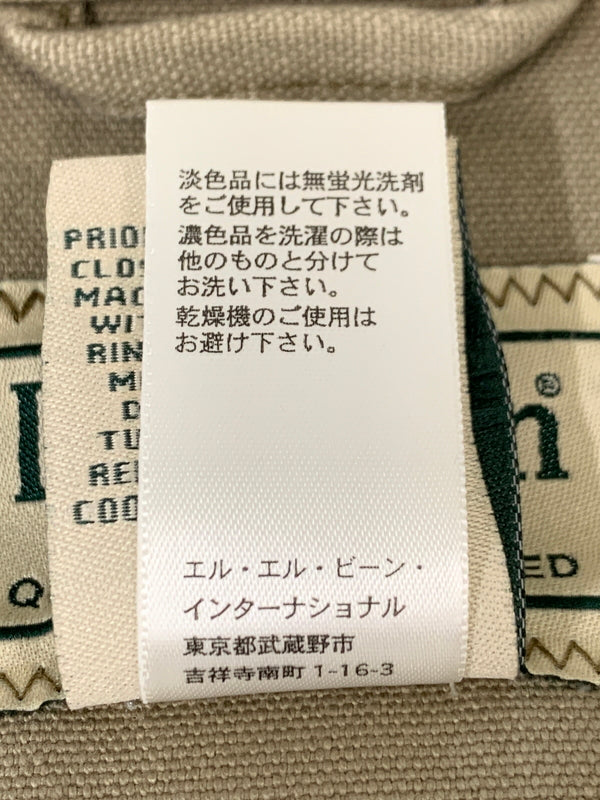 【中古品】【メンズ】 L.L.BEAN エルエルビーン WORK JACKET ワークジャケット 144-260516-zi-05-min サイズ：M カラー：ベージュ系 万代Net店