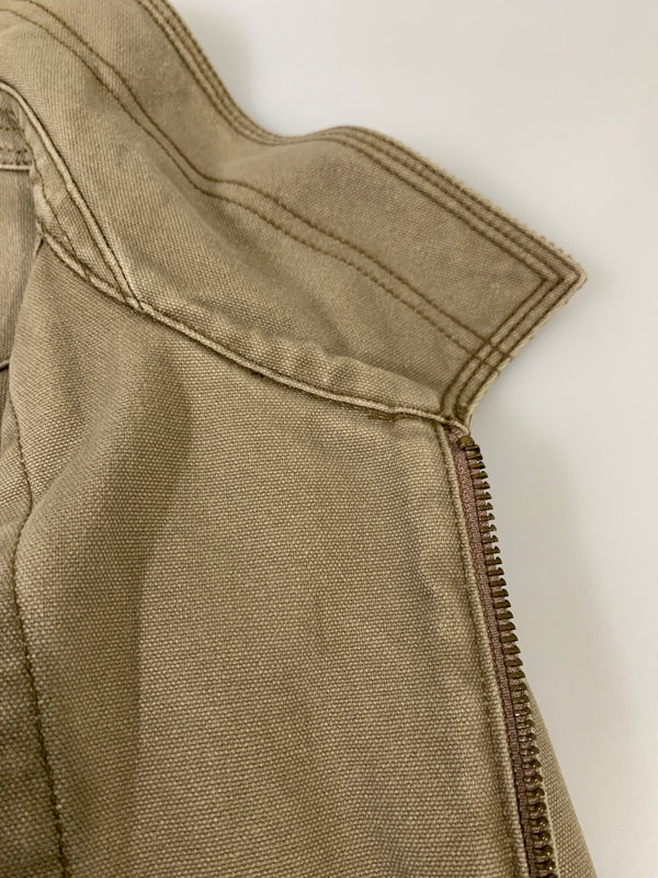 【中古品】【メンズ】 L.L.BEAN エルエルビーン WORK JACKET ワークジャケット 144-260516-zi-05-min サイズ：M カラー：ベージュ系 万代Net店