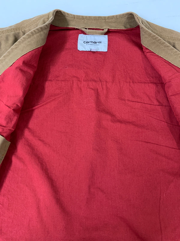 【中古品】【メンズ】 CARHARTT WIP カーハート ダブリューアイピー ARBOR VEST IO31521 アーバーベスト メンズ ベスト コットン 142-260515-em-12-min サイズ：L カラー：ブラウン 万代Net店