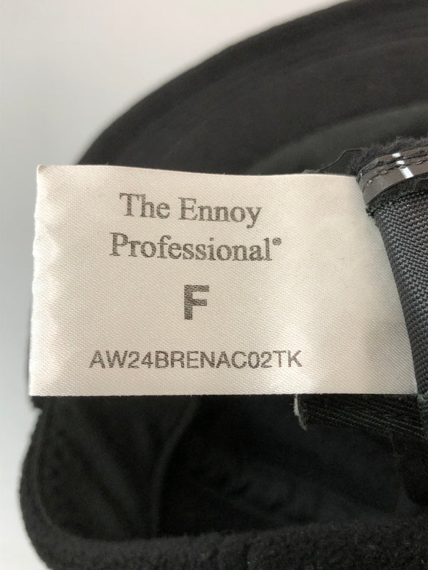 【中古品】【メンズ/レディース】 THE ENNOY PROFESSIONAL ジ・エンノイ・プロフェッショナル POLARTEC FLEECE CAP AW24BRENAC02TK ポーラテック フリース キャップ 帽子 185-260519-em-02-min サイズ：F カラー：ブラック 万代Net店