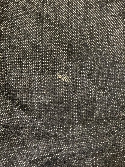 【中古品】【メンズ】 RED APE レッドエイプ 刺繍 BAGGY DENIM PANTS バギーデニムパンツ 157-260516-zi-25-min サイズ：44 カラー：ブラック 万代Net店