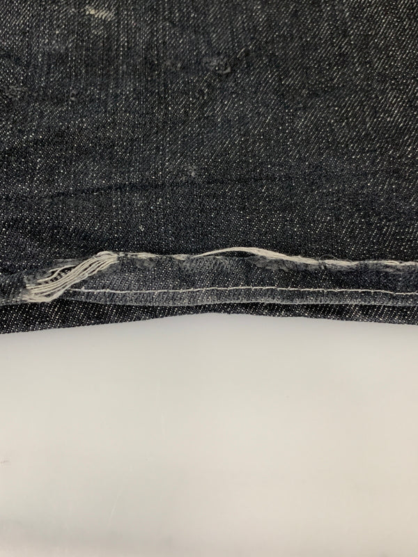 【中古品】【メンズ】 RED APE レッドエイプ 刺繍 BAGGY DENIM PANTS バギーデニムパンツ 157-260516-zi-25-min サイズ：44 カラー：ブラック 万代Net店