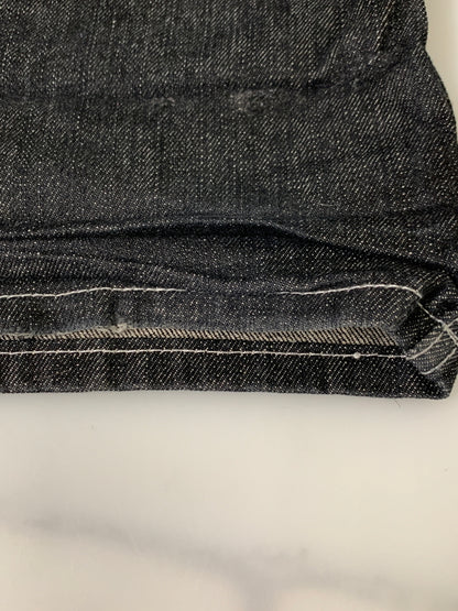 【中古品】【メンズ】 RED APE レッドエイプ 刺繍 BAGGY DENIM PANTS バギーデニムパンツ 157-260516-zi-25-min サイズ：44 カラー：ブラック 万代Net店