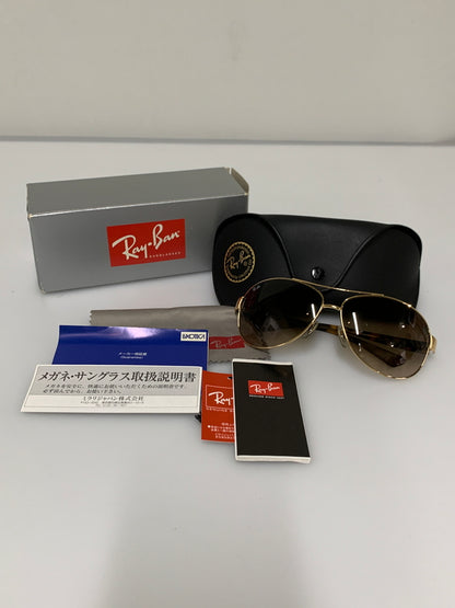 【中古品】【メンズ】 RAY-BAN レイバン メタルフレーム グラデーション サングラス RB3386 パイロットシェイプ グラデーション 67□13 203-260512-em-35-min カラー：ゴールド/ブラウン 万代Net店