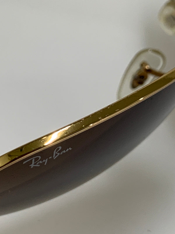 【中古品】【メンズ】 RAY-BAN レイバン メタルフレーム グラデーション サングラス RB3386 パイロットシェイプ グラデーション 67□13 203-260512-em-35-min カラー：ゴールド/ブラウン 万代Net店