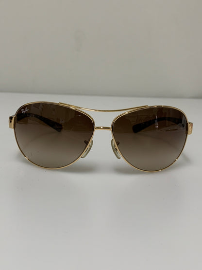 【中古品】【メンズ】 RAY-BAN レイバン メタルフレーム グラデーション サングラス RB3386 パイロットシェイプ グラデーション 67□13 203-260512-em-35-min カラー：ゴールド/ブラウン 万代Net店